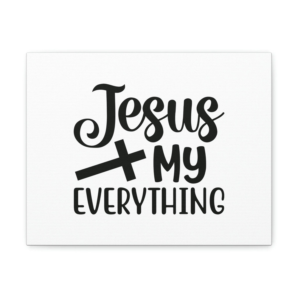 Scripture Walls Jesus My Everything 2 Corinthians 12:9 Cross Christian Wall Art